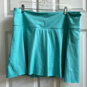 Athleta teal Ace Tennis Skort 15.5